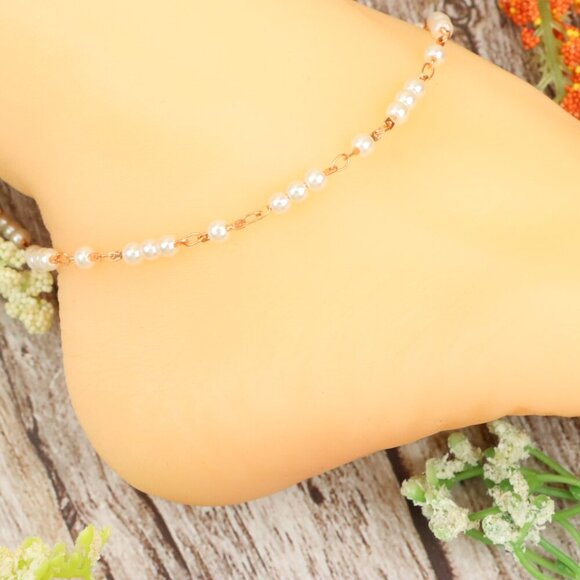 "Dainty Anklet for Women – Elegant Everyday Jewelry & Perfect Gift | MLCRC1472 - Picture 2 of 10